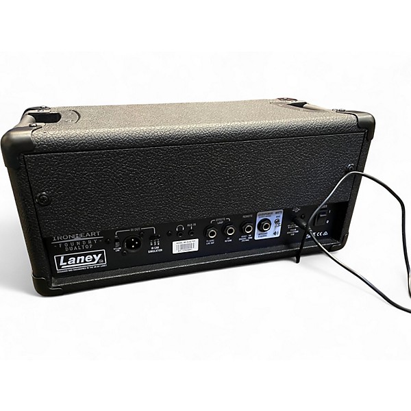 Used Laney Dual Top Ironheart Solid State Guitar Amp Head