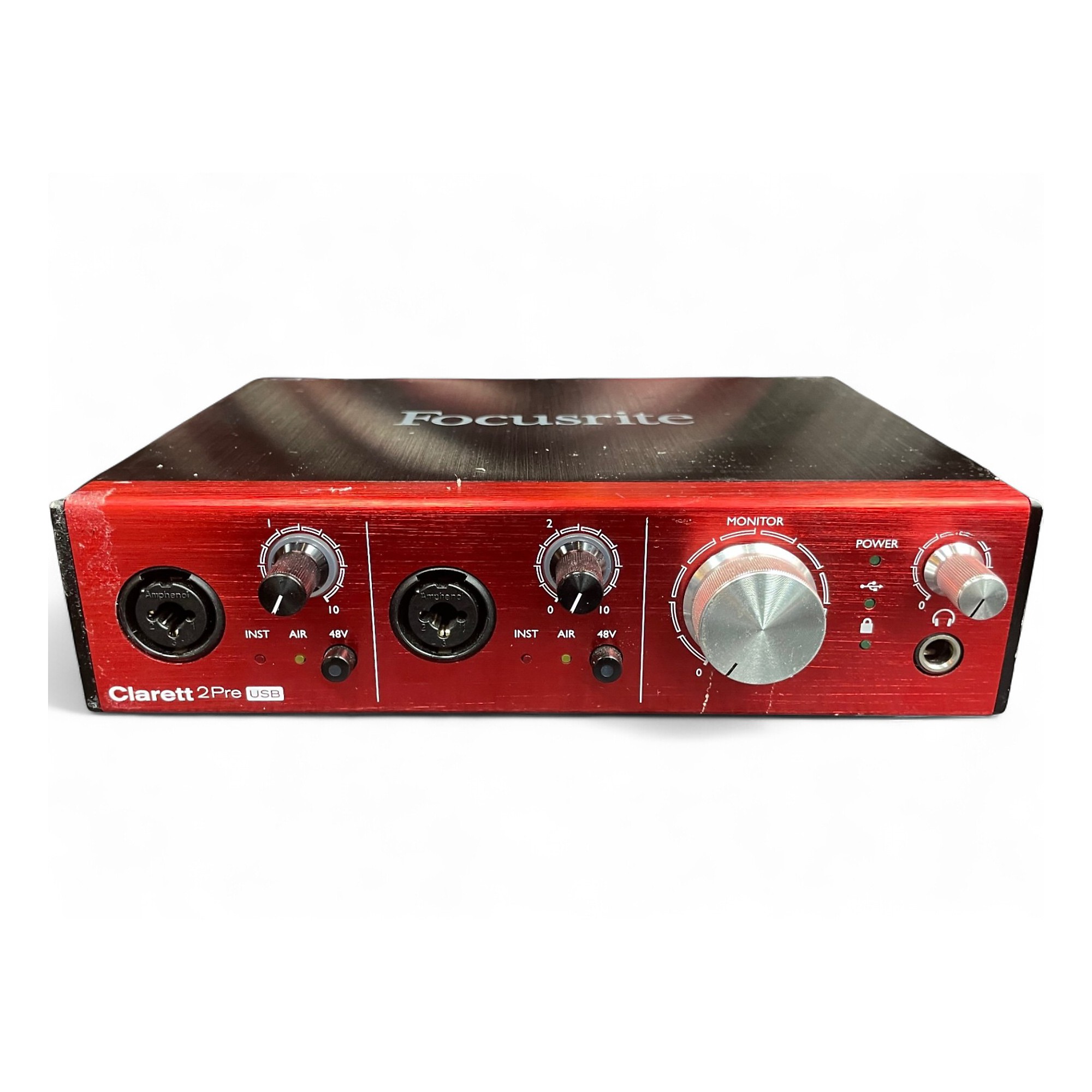 Focusrite Clarett+2Pre オーディオインターフェース Focusrite Clarett 2Pre USB 10-in 4-out Professional Audio