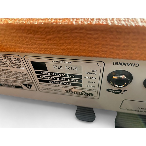 Used Orange Amplifiers ROCKER 15 Tube Guitar Combo Amp