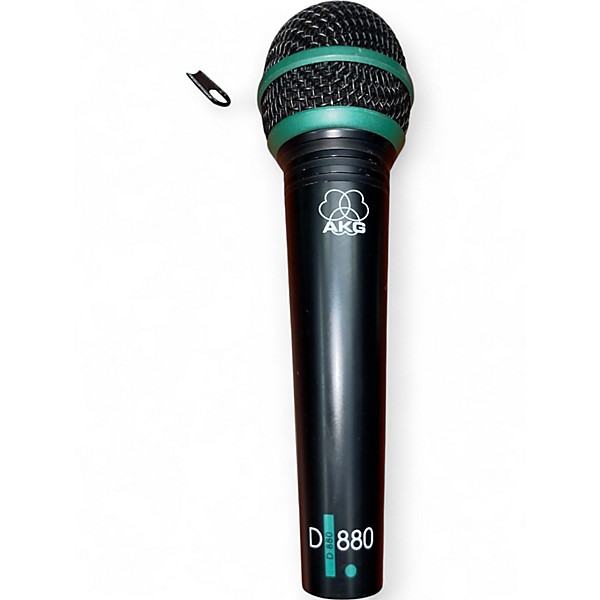 Vintage 1980s AKG D880 Dynamic Microphone