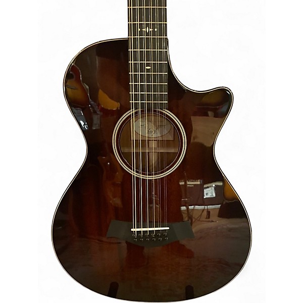 Used Taylor 562CE SUNBURST 12 String Acoustic Electric Guitar