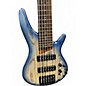 Used Ibanez SR606E Blue Electric Bass Guitar
