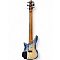 Used Ibanez SR606E Blue Electric Bass Guitar