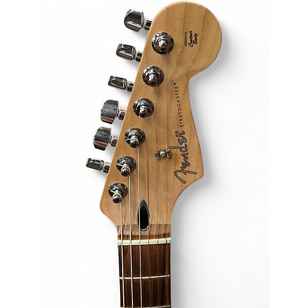 Used Fender Player Stratocaster Black Solid Body Electric Guitar