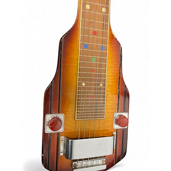 Vintage 1946 Vega Triumphal 3 Tone Sunburst Lap Steel