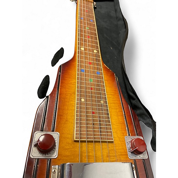 Vintage 1946 Vega Triumphal 3 Tone Sunburst Lap Steel