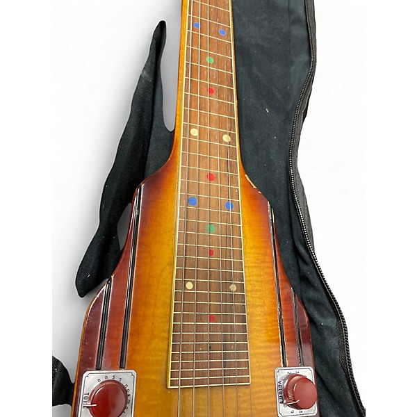 Vintage 1946 Vega Triumphal 3 Tone Sunburst Lap Steel