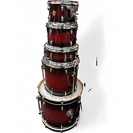 Used Gretsch Drums 5 Piece Catalina Maple Deep Cherry Burst Drum Kit