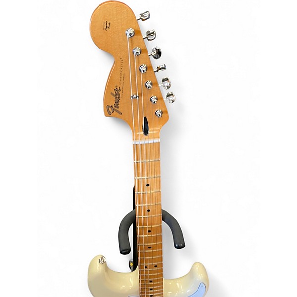 Used Fender Jimi Hendrix Stratocaster Buttercream Solid Body Electric Guitar