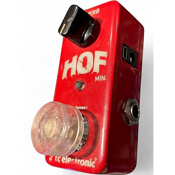 Used TC Electronic Hall Of Fame Mini Reverb Effect Pedal