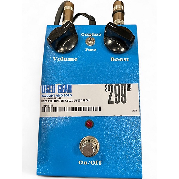 Used Fulltone OCTA FUZZ Effect Pedal