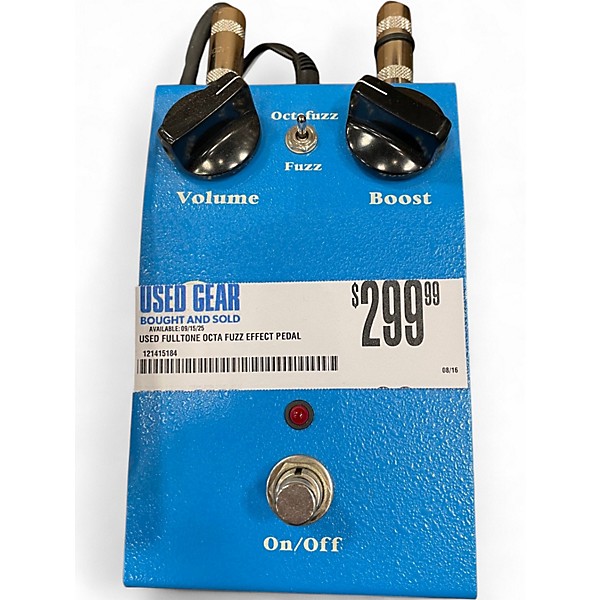 Used Fulltone OCTA FUZZ Effect Pedal