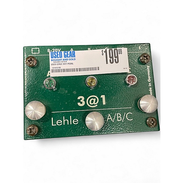 Used Lehle 3@1 Pedal