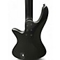 Used Schecter Guitar Research Stiletto STEALTH 4 String Black Electric Bass Guitar