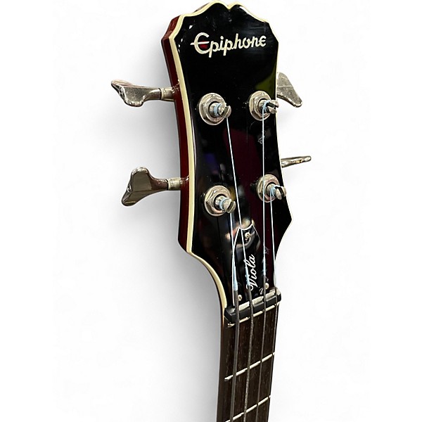 Used Epiphone Viola 2 Tone Sunburst Electric Bass Guitar