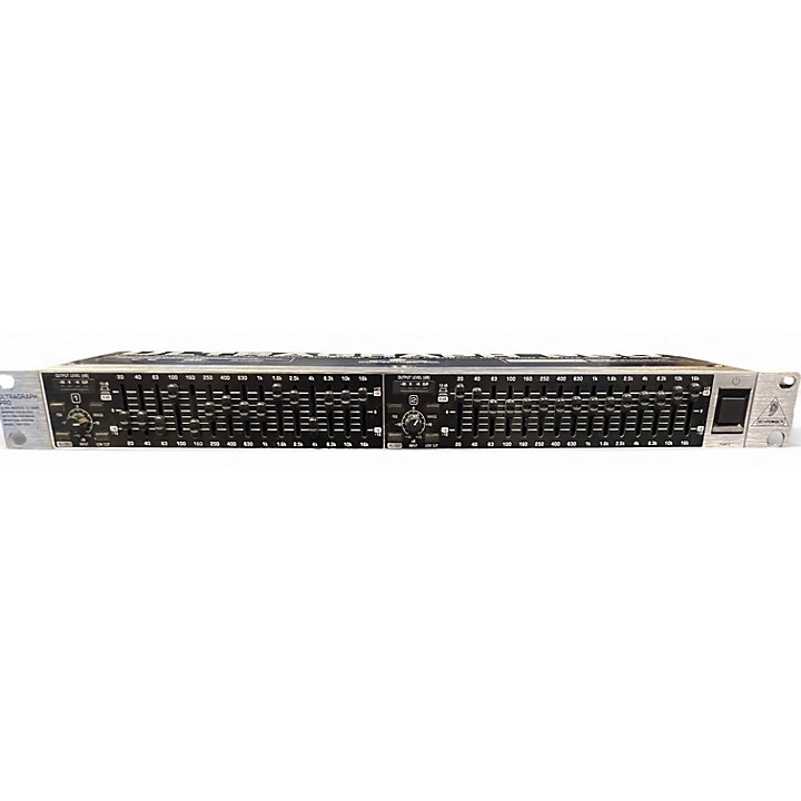 ラック付き　EUROPOWER Multicom Ultragraph FBQ Used Behringer ULTRAGRAPH PRO FBQ1502 Equalizer | Guitar Center