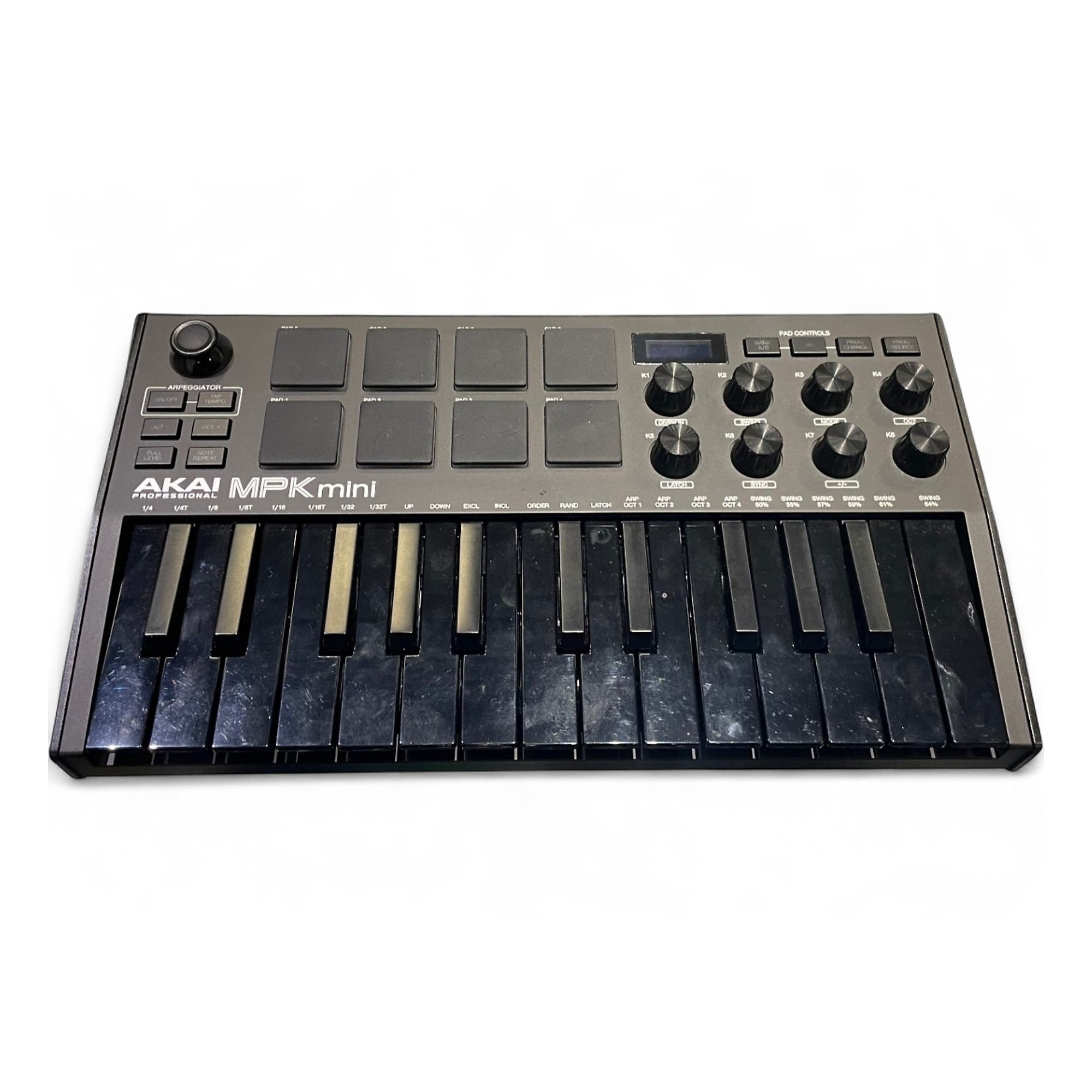 【超美品】AKAI MPK mini 黒 MIDIコントローラー ブラック Akai Professional MPK Mini MK III Limited Edition Black on
