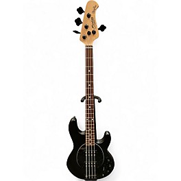 Used Sterling by Music Man StingRay  Ray4HH Black Electric Bass Guitar
