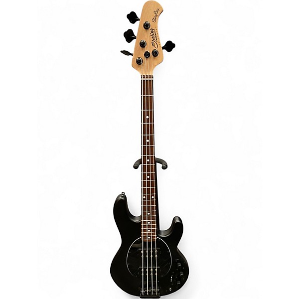 Used Sterling by Music Man StingRay  Ray4HH Black Electric Bass Guitar