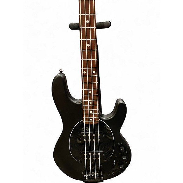 Used Sterling by Music Man StingRay  Ray4HH Black Electric Bass Guitar