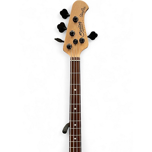 Used Sterling by Music Man StingRay  Ray4HH Black Electric Bass Guitar