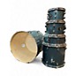 Used Gretsch Drums 5 Piece Energy BLUE SPARKLE Drum Kit