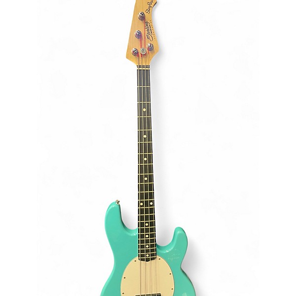 Used Sterling by Music Man Stingray 4 Blue Agave Electric Bass Guitar