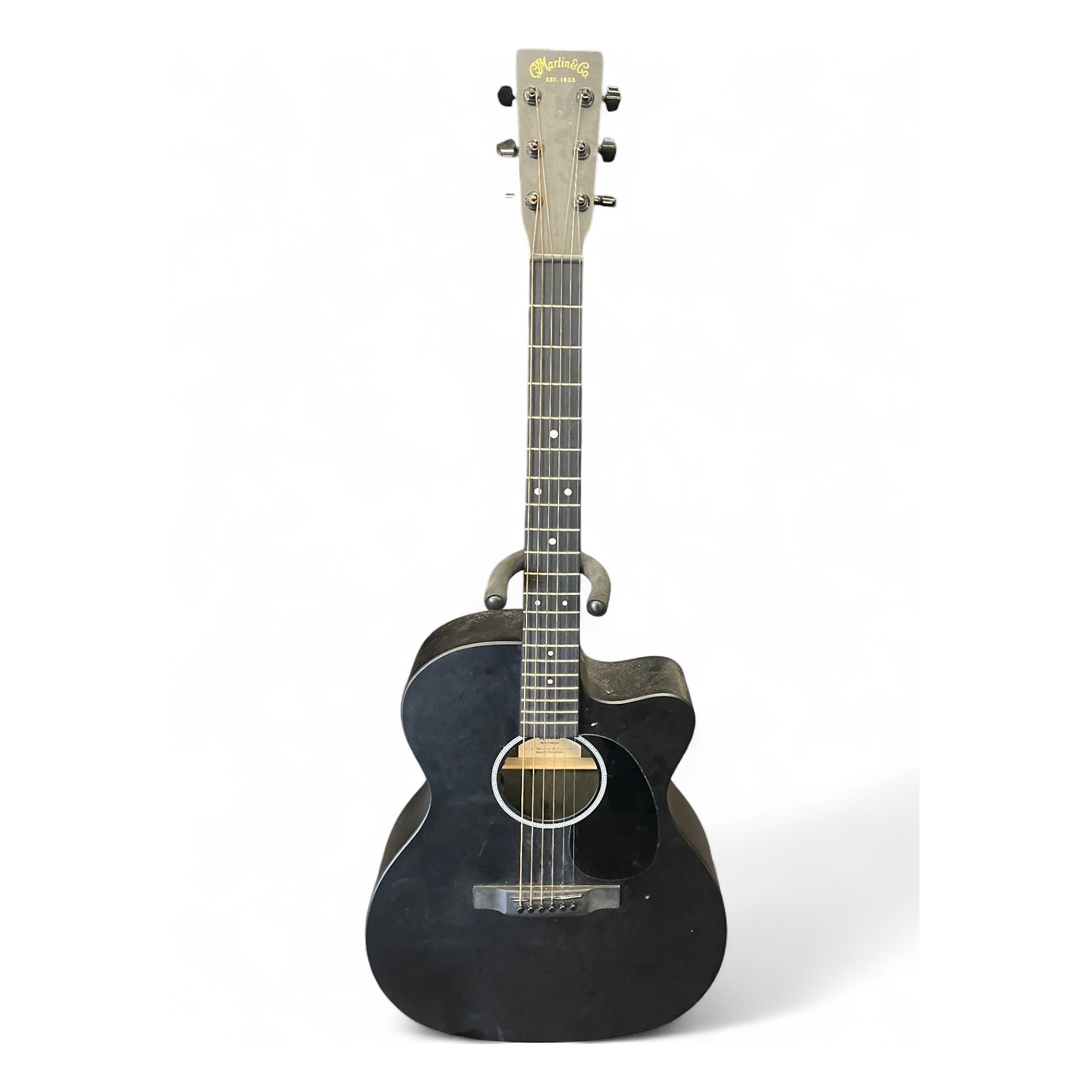 Used Martin 000X1AE Satin Black Acoustic Electric Guitar