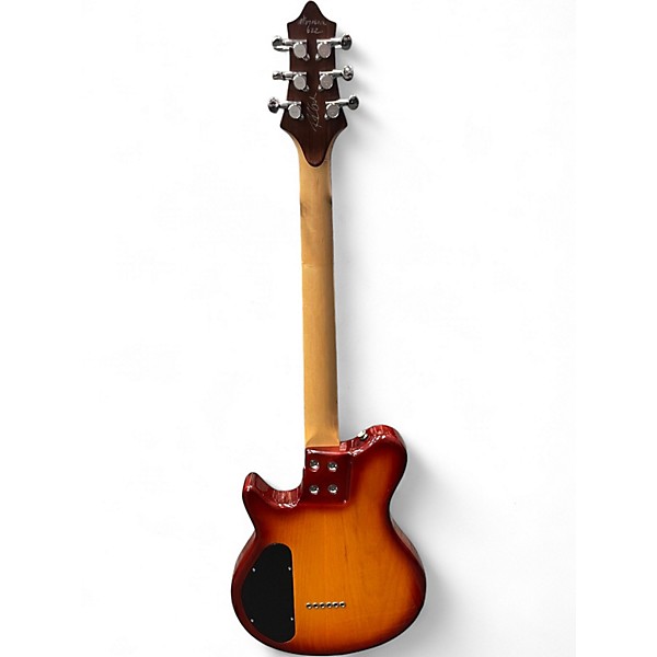 Used Gadow Nashville Cherry Burst Solid Body Electric Guitar