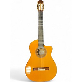 Used Cordoba 45FCE Flamenco Natural Classical Acoustic Electric Guitar