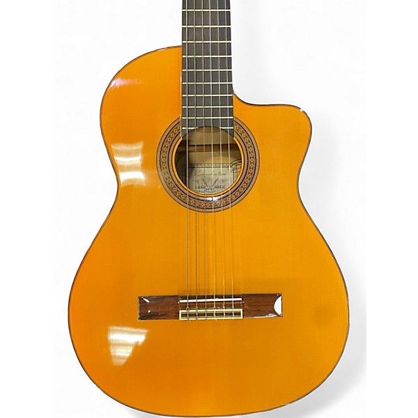 Used Cordoba 45FCE Flamenco Natural Classical Acoustic Electric Guitar