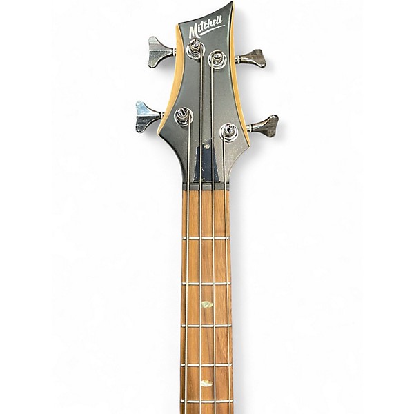 Used Mitchell MB100CS Gray Electric Bass Guitar