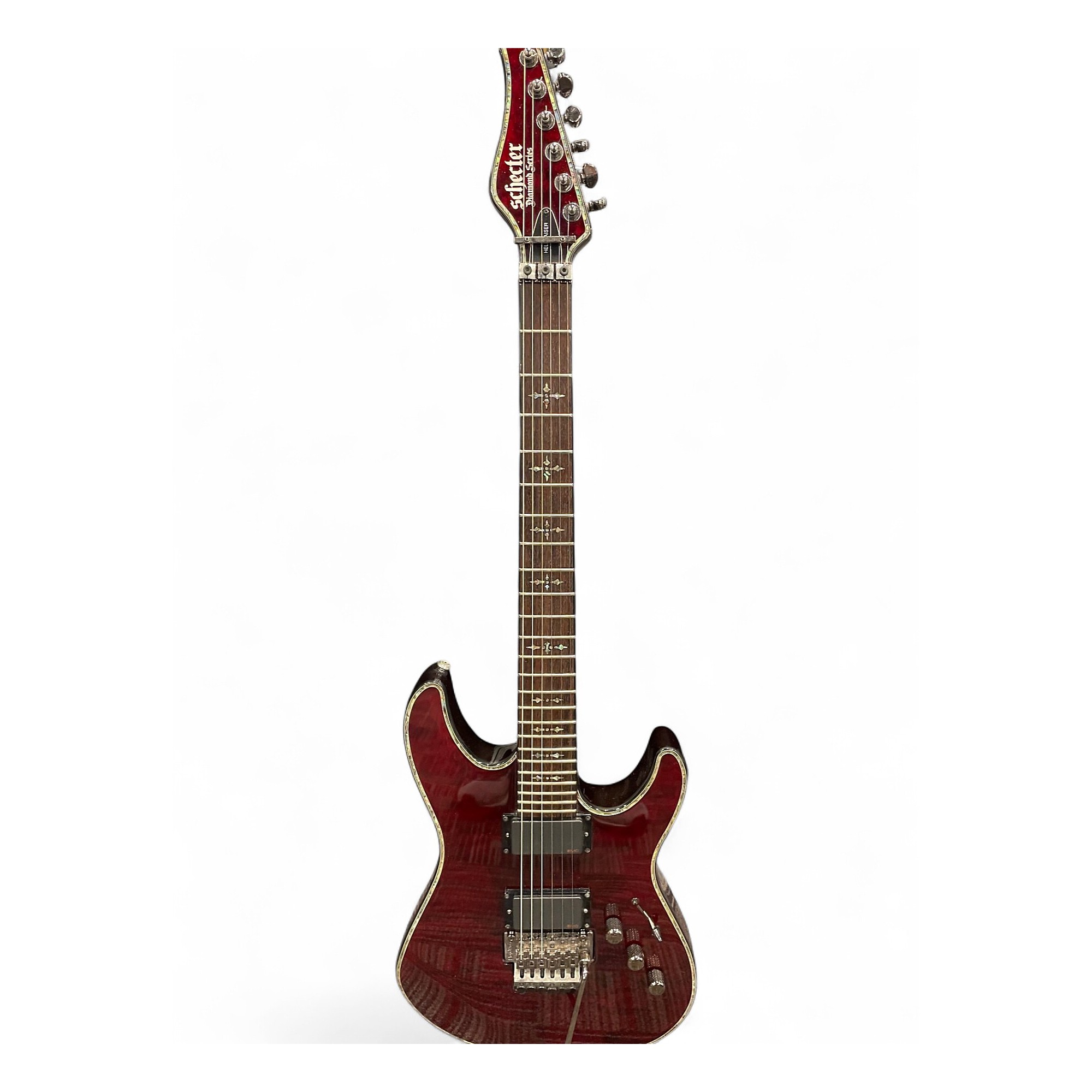 Schecter ワインレッド エレキギター Used Schecter Guitar Research DIAMOND SERIES HELLRAISER Wine