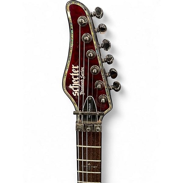 Used Schecter Guitar Research DIAMOND SERIES HELLRAISER Wine