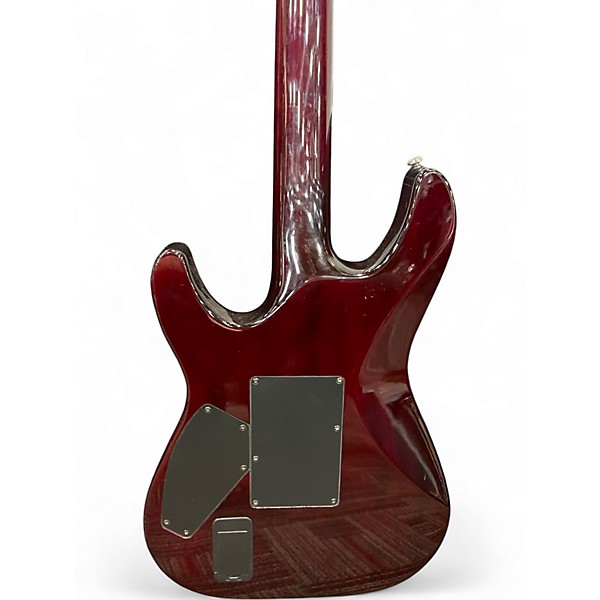 Used Schecter Guitar Research DIAMOND SERIES HELLRAISER Wine Red