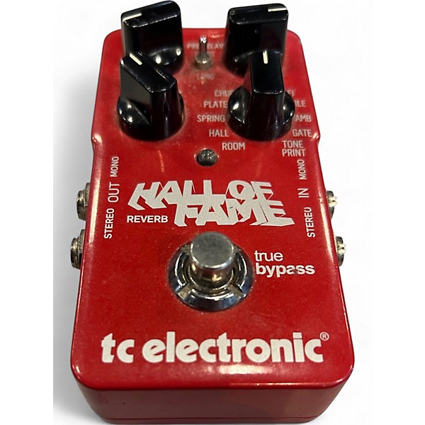 Used TC Electronic Hall Of Fame Reverb Effect Pedal