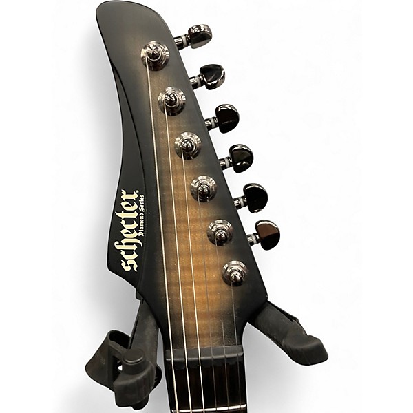 Used Schecter Guitar Research Banshee Ember Burst Solid Body Electric Guitar