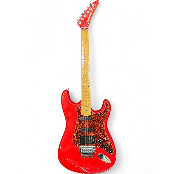 Vintage 1980s Kramer Aerostar ZX30 Red Solid Body Electric