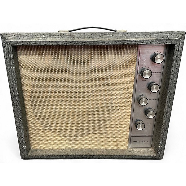 Vintage 1960s Silvertone MODEL 1482 Tube Guitar Combo Amp