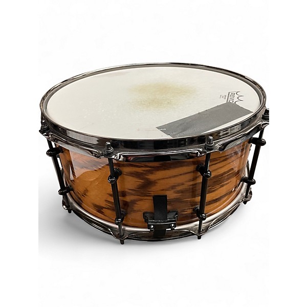Used ddrum 14in Dios Series Snare zebra Drum