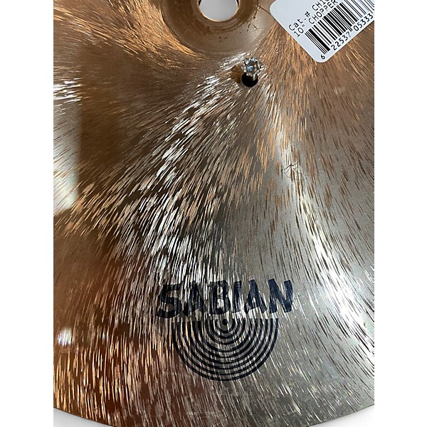 Used SABIAN 10in Chopper EFX Cymbal