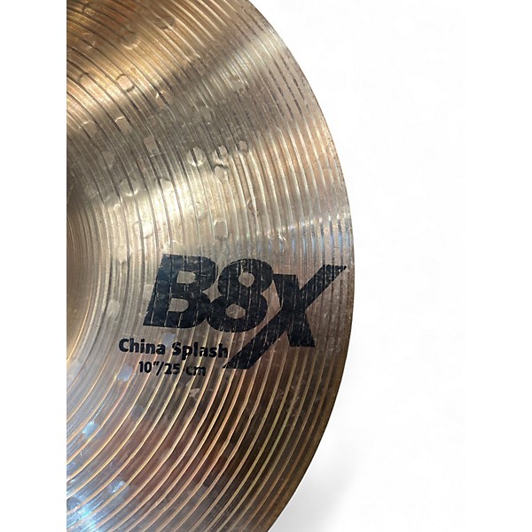 ポン Used SABIAN 10in b8x china splash Cymbal 28 | Guitar Center