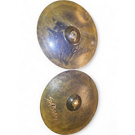 Used SABIAN 15in monarch hihats Cymbal