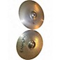 Used SABIAN 15in aax medium hihats Cymbal