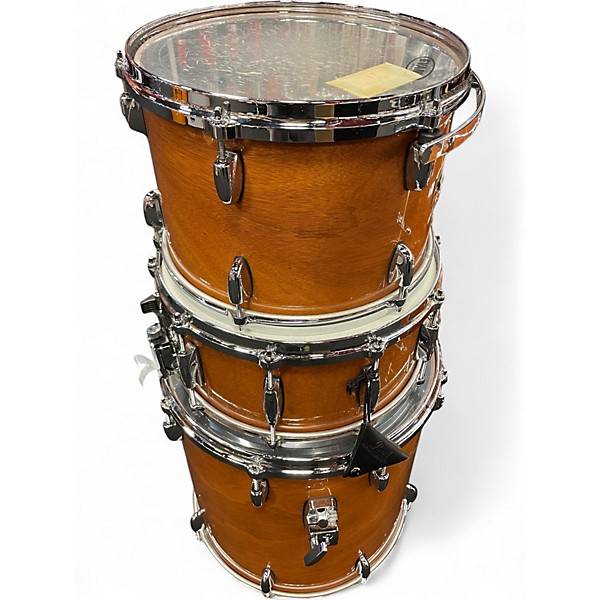 Used Gretsch Drums 4 Piece Pure Wood Renown Walnut Glaze Drum Kit