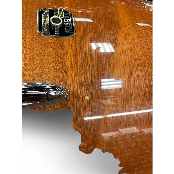 Used Gretsch Drums 4 Piece Pure Wood Renown Walnut Glaze Drum Kit