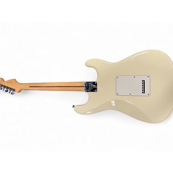 Used Fender STANDARD STRATOCASTER Olympic White Solid Body Electric Guitar