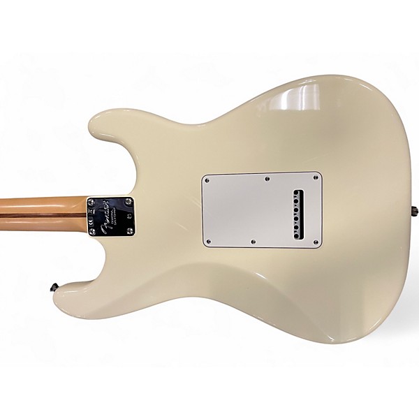 Used Fender STANDARD STRATOCASTER Olympic White Solid Body Electric Guitar