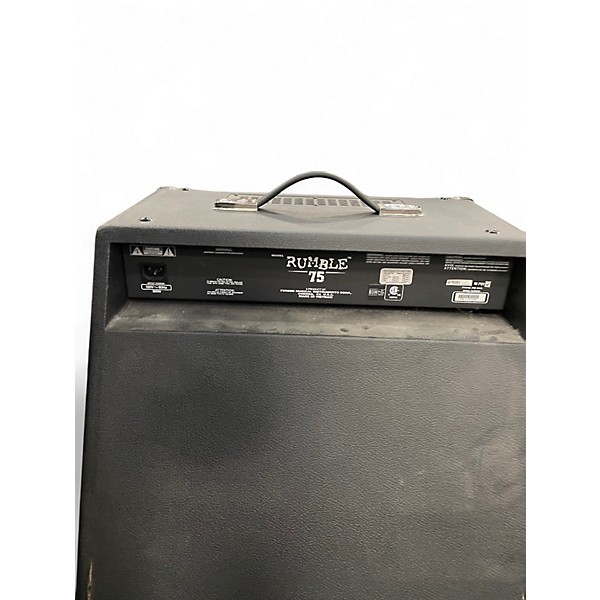 Used Fender Rumble 75 75W 1x12 Bass Combo Amp | Guitar Center
