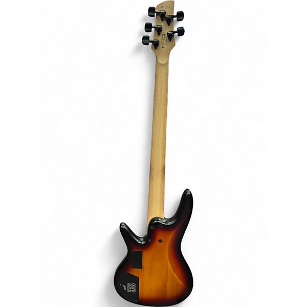 Used Ibanez GWB25TH Gary Willis Signature 5-String Tequila Sunrise  Electric Bass Guitar